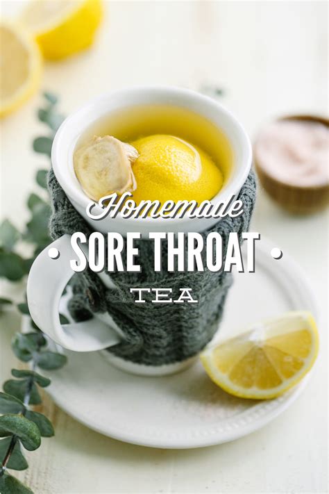 Sore Throat Honey Tea