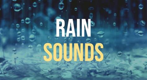 Sound Of Rain Lyrics