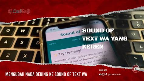 Sound Of Text Wa Yang Keren