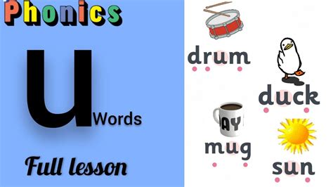 Sound Of U In Phonics