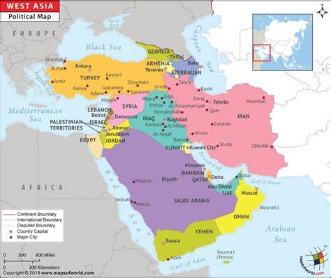 South West Asian Country Capital Yerevan