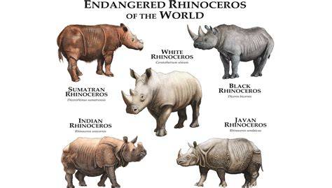 Species Of Rhino