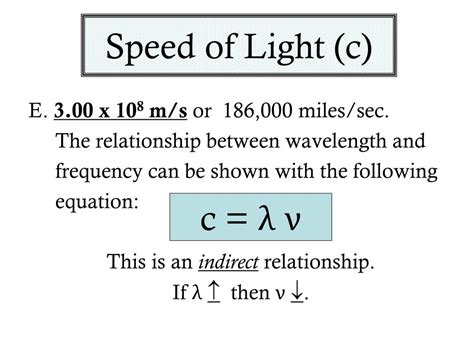 Speed Of Light C