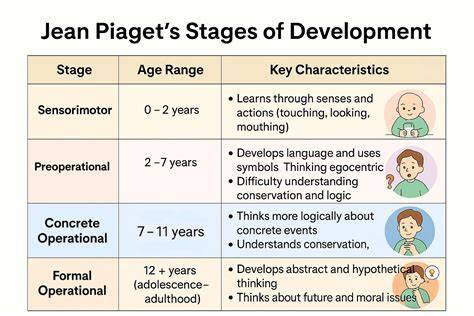 Stages Of Jean Piaget Cognitive Development