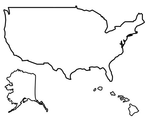State Map Outline