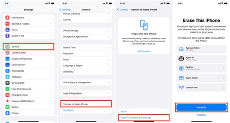 Steps To Erase Iphone