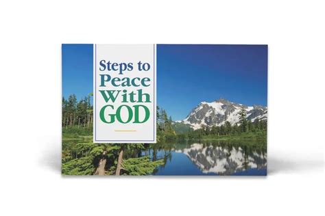 Steps To Peace With God Tracts