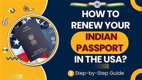 Steps To Renew Indian Passport In Usa
