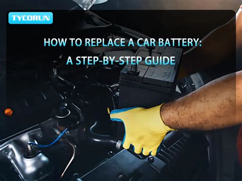 Steps To Replacing Car Battery
