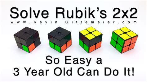 Steps To Solve 2X2 Rubik's Cube