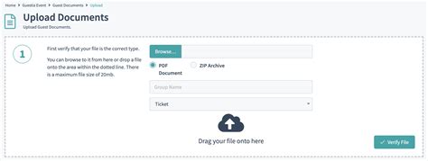 Steps To Upload A Document