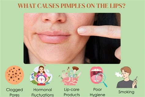 Stress Pimple On Lip
