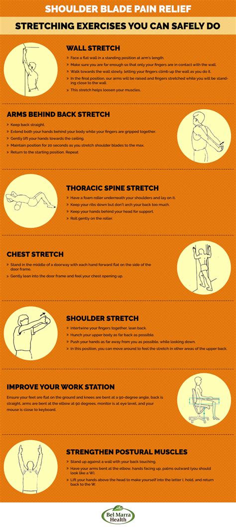 Stretches For Shoulder Blade Pain