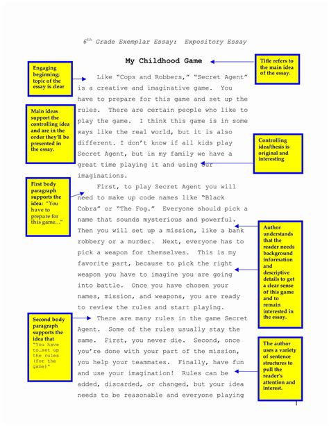 Structure Of Explanatory Text