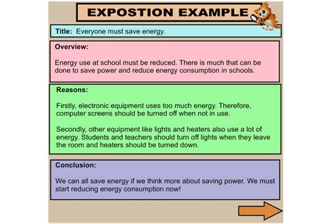 Structure Of Exposition