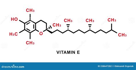 Structure Of Vitamin E