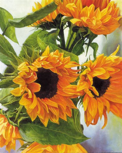 Sunflower Oil Painting