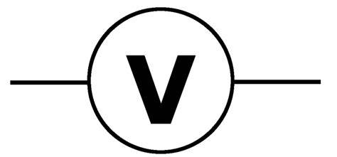 Symbol For Voltmeter