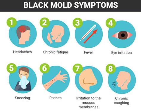 Symptoms Of Black Mold Infection