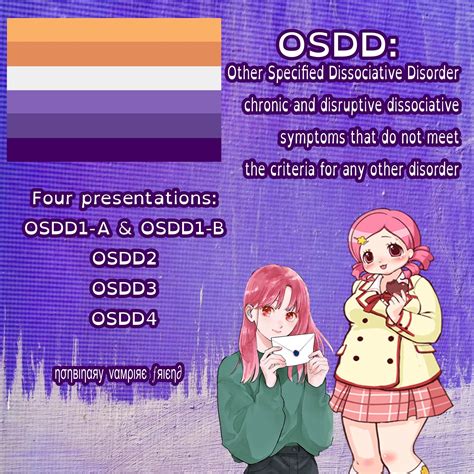 Symptoms Of Osdd