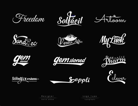 Text Logo Ideas