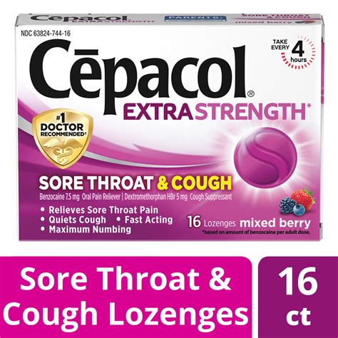 Throat Drops Cepacol