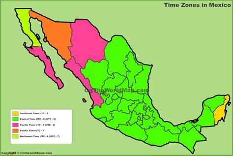 Time Zone At Mexico City