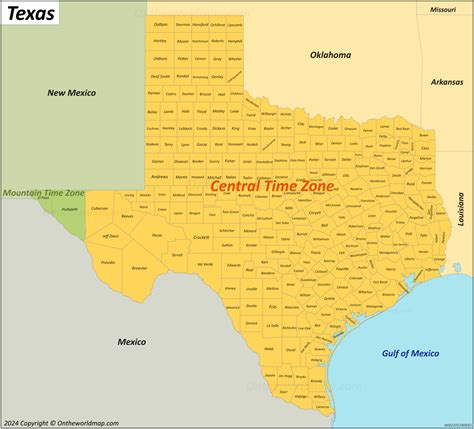 Time Zone Of Dallas Texas