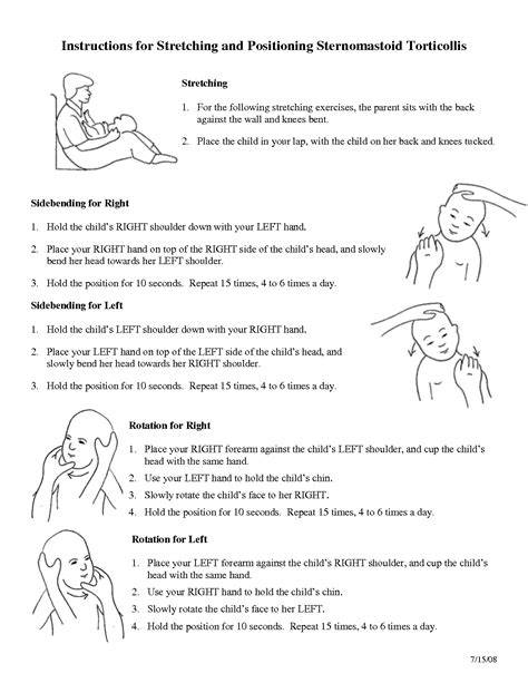 Torticollis In Infants Exercises