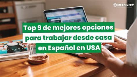 Trabajos Desde Casa En Español