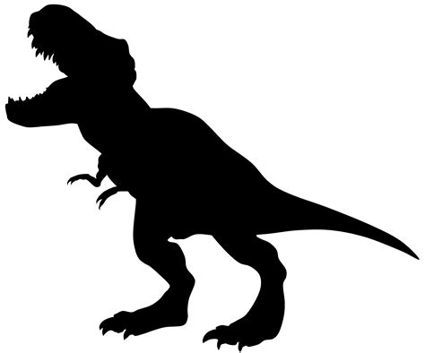 Trex Silhouette Vector