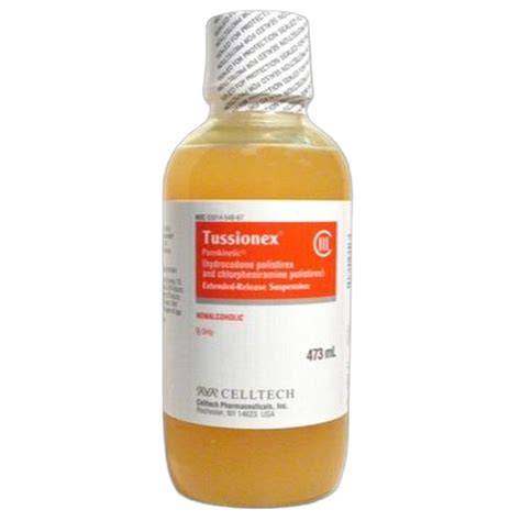 Tussionex Cough Syrup