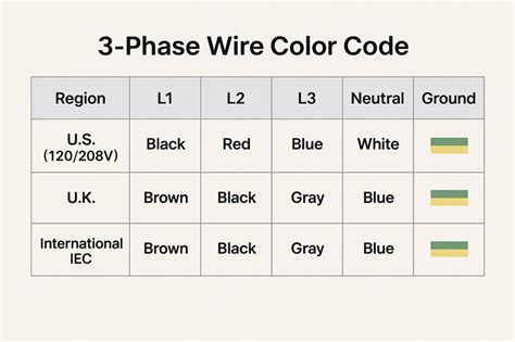 U Phase Cable