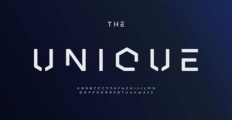 Unique Letter Fonts