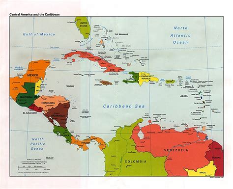 Unnamed Map Of Central America