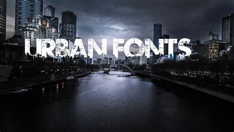Urban Fonts
