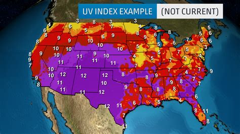 Uv Index Maps Today