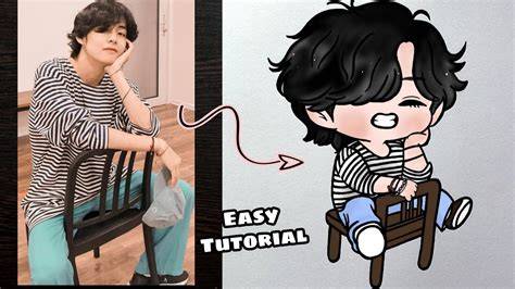 V Drawing Cute