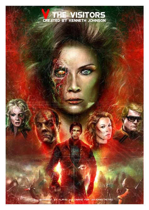 V Visitors Poster
