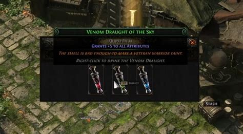 Venom Of Draught Poe2