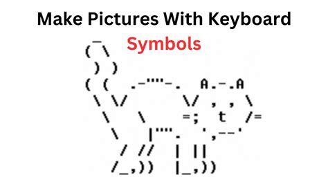 Visual Symbols Made Into A U