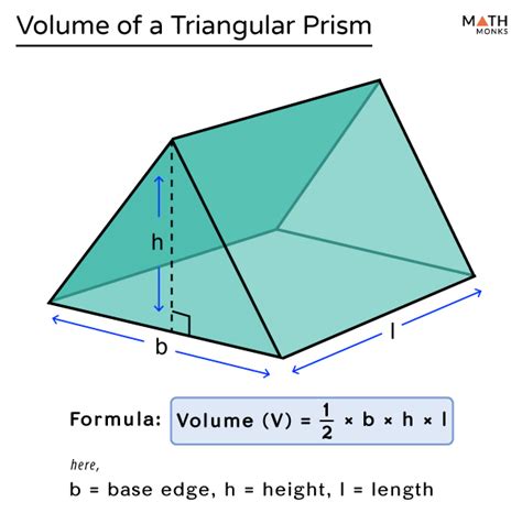 Volume Of Triangular Prism Formula