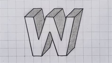W Drawing Easy