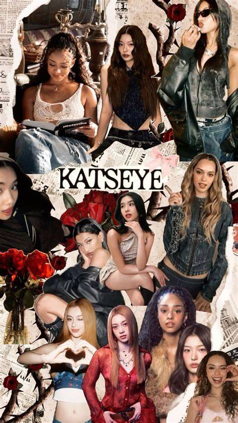 Wallpaper Of Katseye For Phone