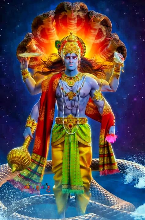 Wallpaper Of Lord Vishnu