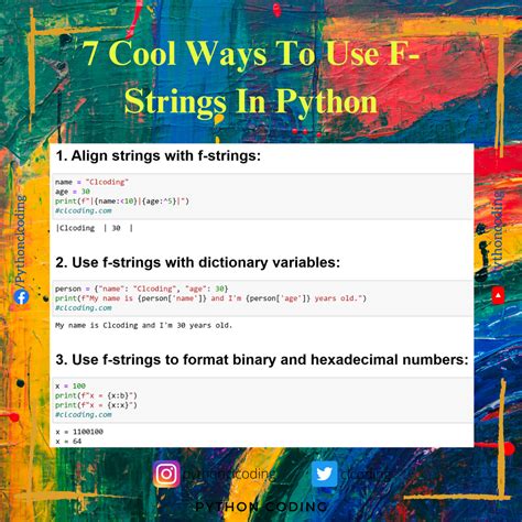 Ways To Use F