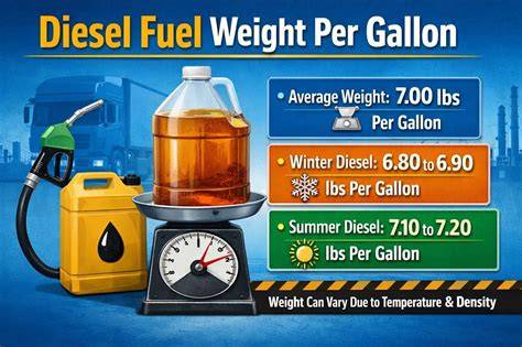 Weight Of Diesel Fuel