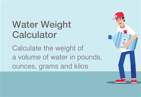 Weight Of Water In Lbs