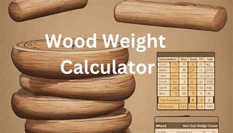 Weight Of Wood