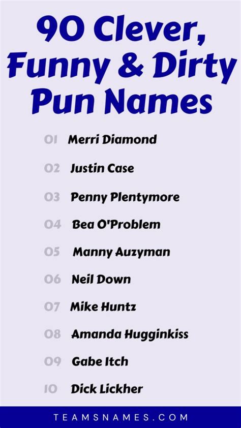 Weird And Funny Names